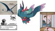 Flutter Mane's inspirations (Image via The Pokemon Company)